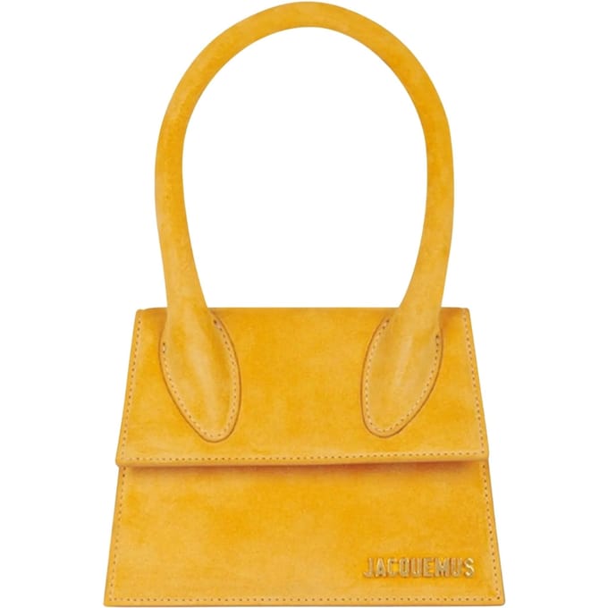 Jacquemus Le Chiquito Moyen oranje tas
