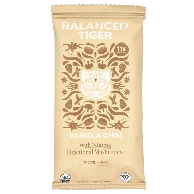 Eiwitreep, Vanille Chai, 12 Stuks, 44G (1.55Oz) Elk