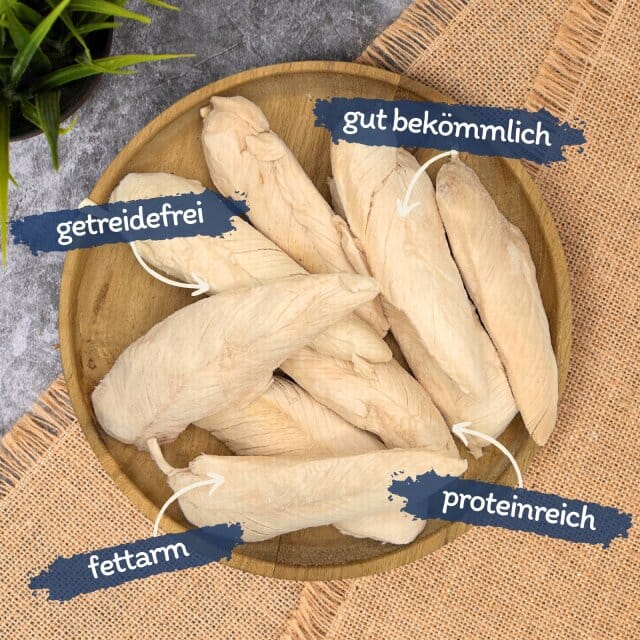 200 g Lyra Pet® gevriesdroogde kippenborst