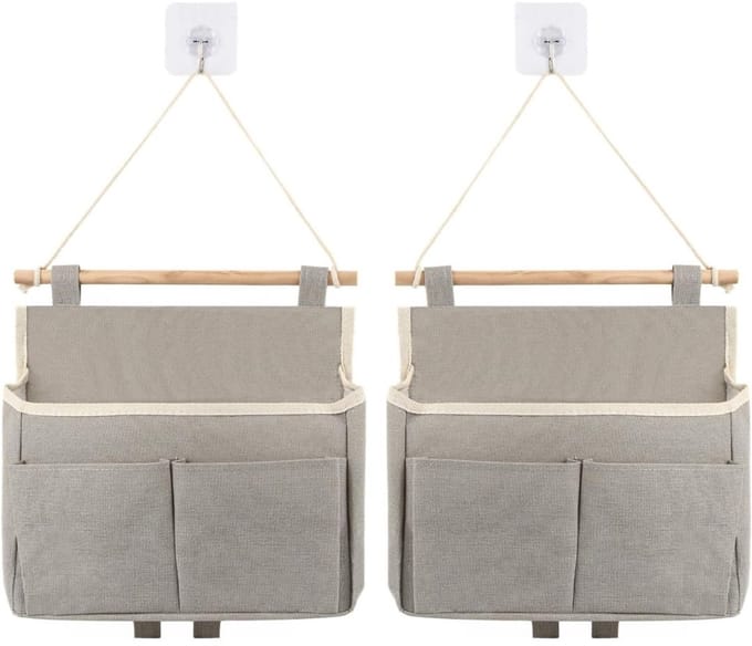 MKSS® Wandorganizer - Wandopberger - Wandplank Organizer - Natuurlijk
