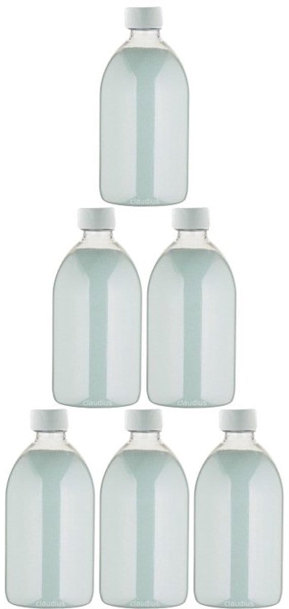 Scrubzout Hammam Herbal - 650 gram - Fles met witte dop - set van 6 stuks - Hydraterende Lichaamsscrub