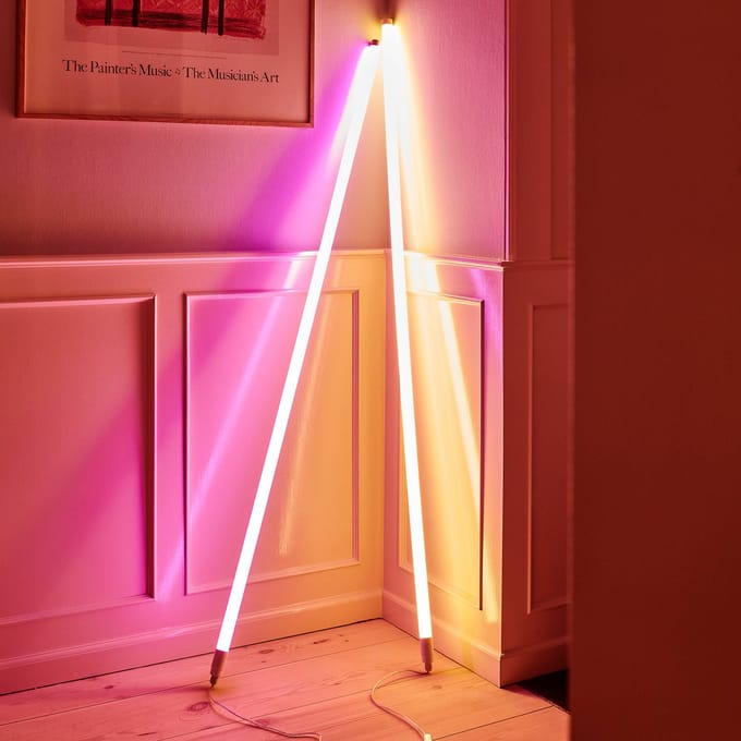 HAY LED-buislamp Neon Tube, warmwit, PVC, lengte 1,5 m, stekker