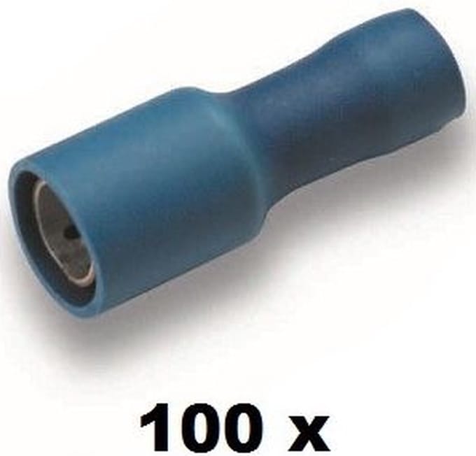 Cimco rondstekerhuls geisoleerd 1,5-2,5mm2 zak 100