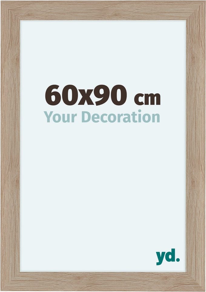 Your Decoration - Fotolijst 60x90 cm - MDF - Eiken Licht - Como
