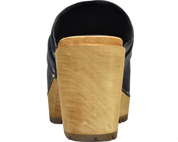 Sanita Damesklomp Wood-Peleni Chunk Open 470144