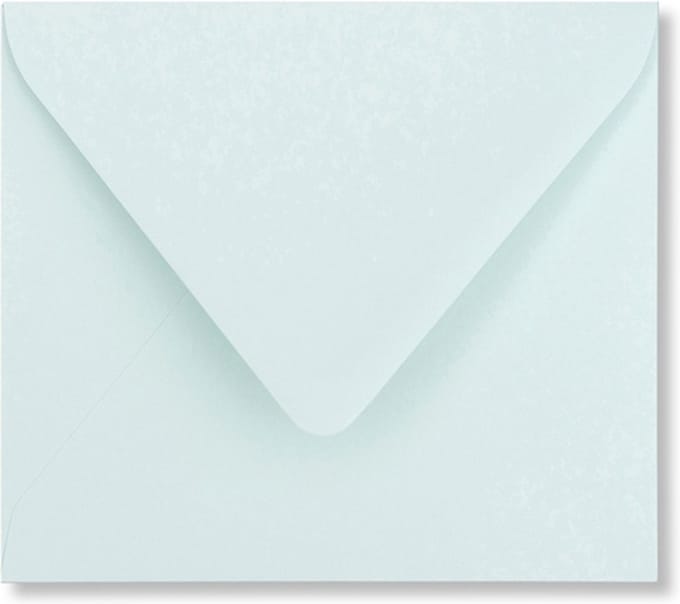 Envelop 12,5 x 14 Zachtblauw, 100 stuks