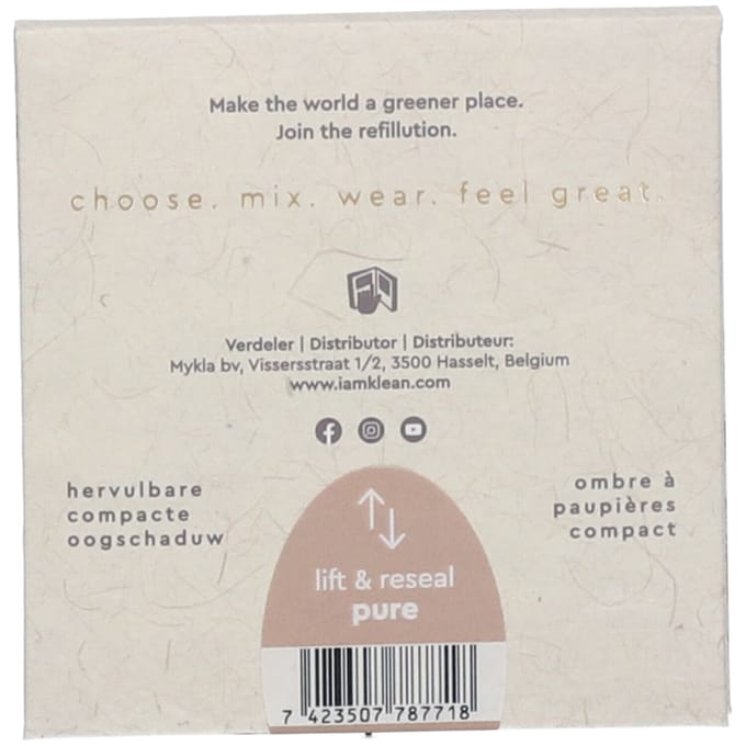 i.am.klean Compacte Minerale OogschaduwMake up - Make up - Oogschaduw - Puur