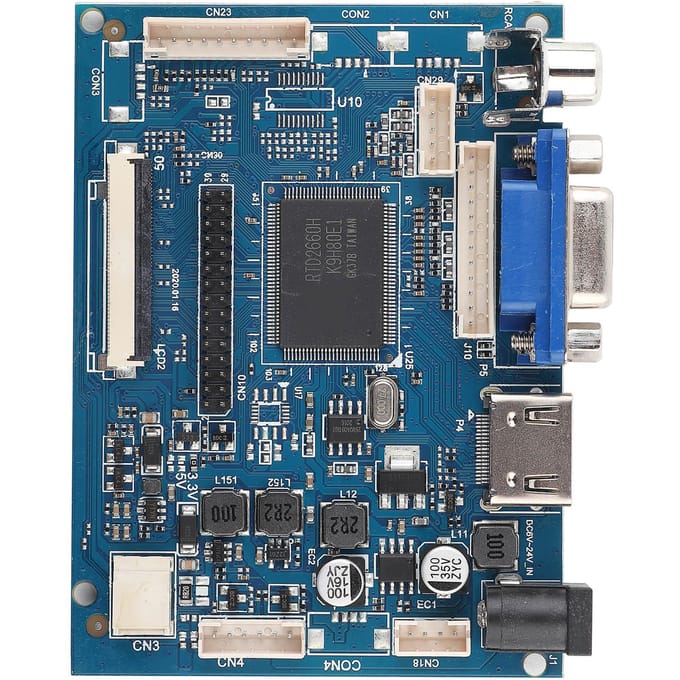 HDMI VGA 2AV Achteruitrij Driver Board voor 7-inch AT070TN92 800x480 LCD Scherm