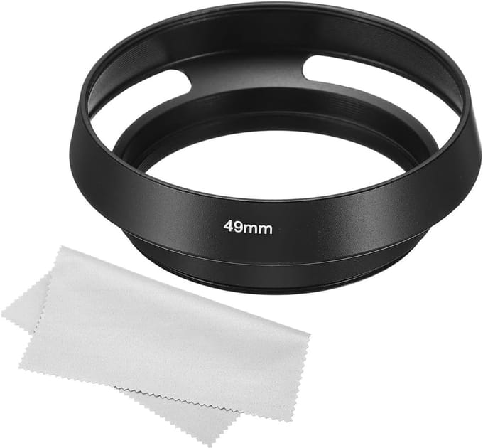 49mm zonnescherm - anti-reflecterende binnenhoes - standaard geventileerd matte afwerking