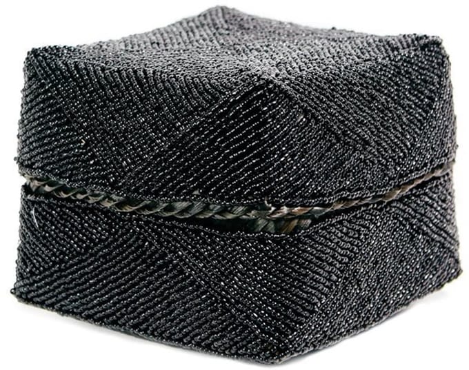 Safaary - The Beaded Basket - Black - S