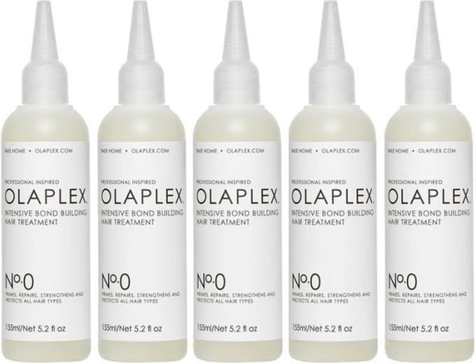 OLAPLEX No.0 Intensive Bond Building Treatment - Haarcrème - 5x155ml