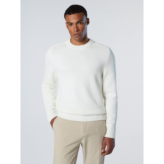 North Sails Trui Ronde hals met ribbels