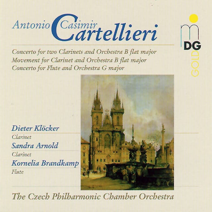 The Czech Philharmonic Chamber Orchestra - Cartellieri: Concertos Vol.2 (CD)