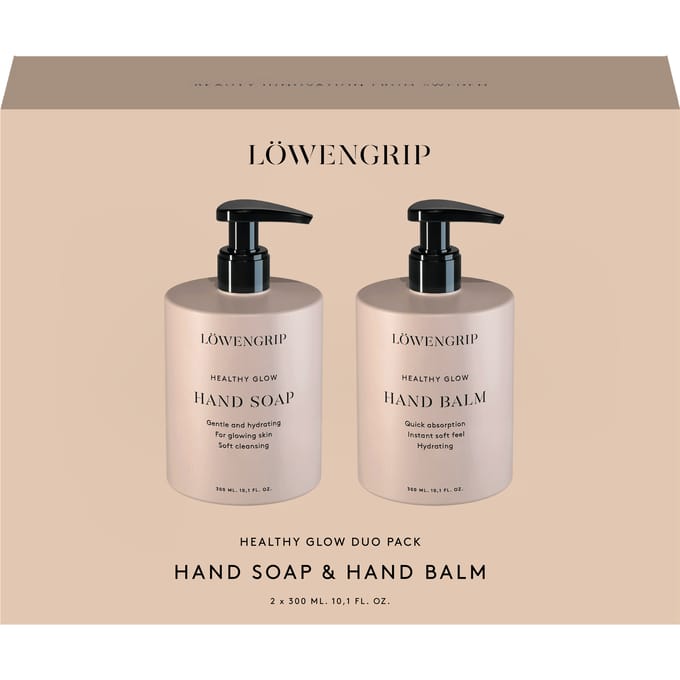 Löwengrip L&ouml;wengrip Healhty Glow Hand Soap &amp; Hand Balm Set 2 x 300 ml