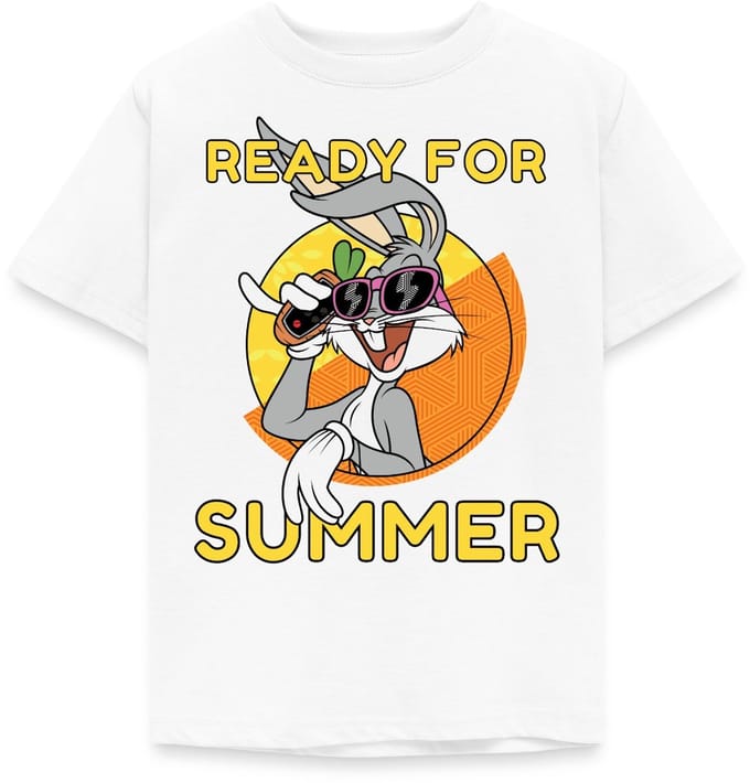 Looney Tunes Bugs Bunny Ready For Summer T-Shirt Kinderen