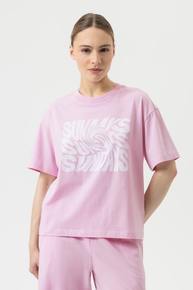 T-shirt Serie Solid Love Soft Pink