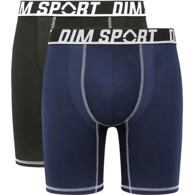 DIM  Boxers DIM SPORT BOXER LONG MICROFIBRE PACK X2