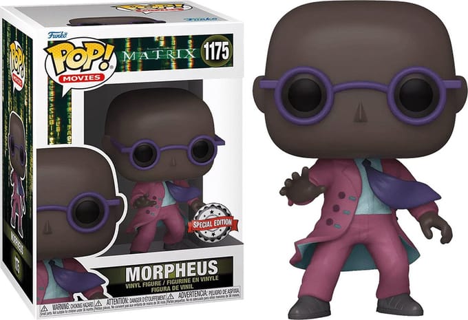 The Matrix Resurrections Morpheus Pop exclusif aux États-Unis ! Vinyle