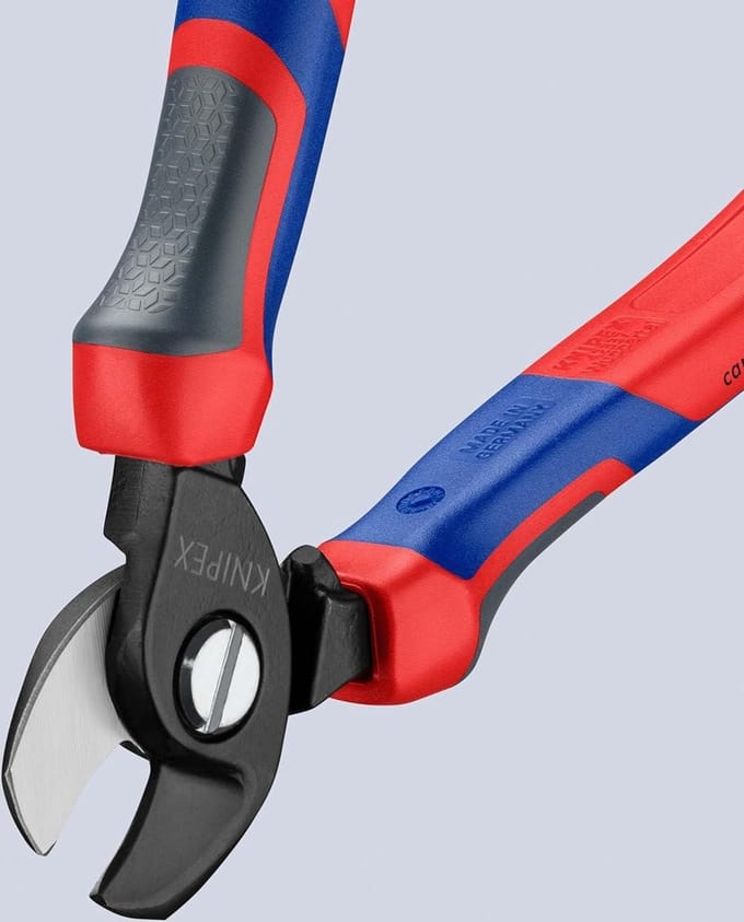Kabelschaar 165 mm 95 12 165 met meer-componentengrepen - Knipex