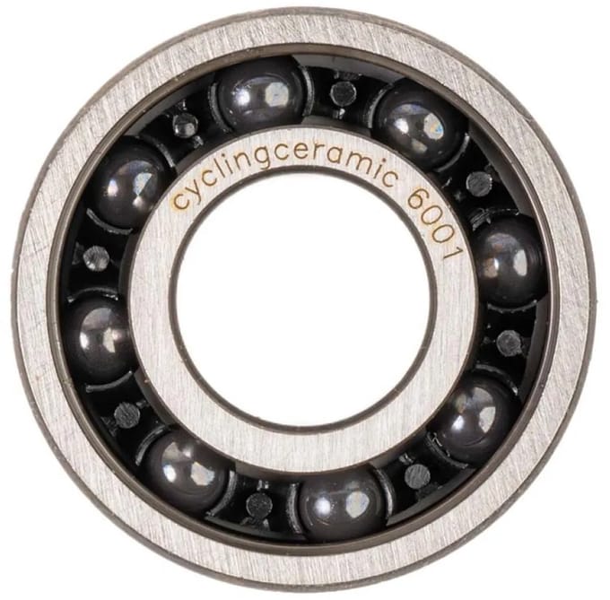 Cycling Ceramic 6001 Lagers Zilver 12 x 28 x 8 mm
