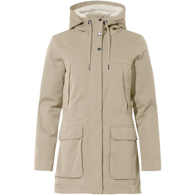 Vaude Manukau Ii Parka Beige 44 Vrouw