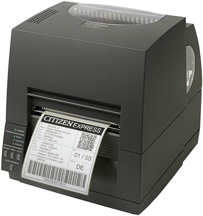 Citizen CL-S621II, Direct thermisch/Thermische overdracht, POS-printer, 203 x 203 DPI, 150 mm/sec, 10,4 cm, 2,54 m