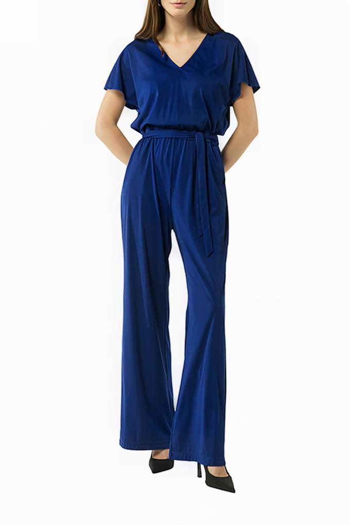 Comma Jumpsuite Blue Taglia: 36 | Tute Outlet | Donna | Blu