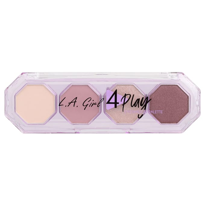 LA. Meisje, 4-Play Oogschaduw Palette, GES236 Zo Lief, 3.2g (0,11 oz) gray