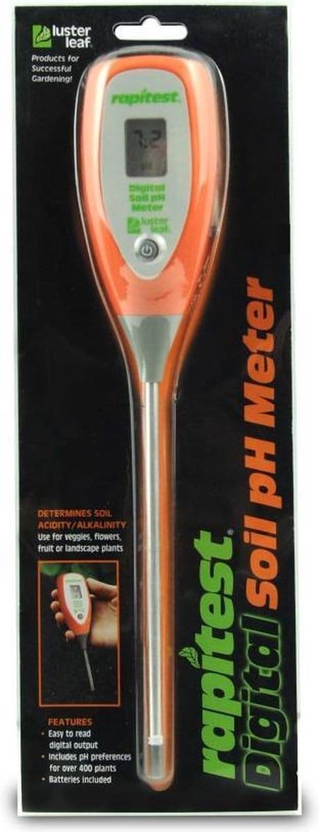 Lusterleaf Rapitest Digitale grond pH meter