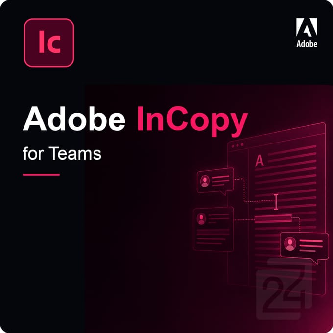 Adobe InCopy for Teams EDU 100+ Gebruiker(s)