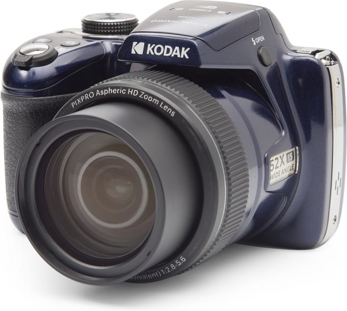 Kodak Pixpro AZ528 blue KIT, incl. 2 accu's & tas
