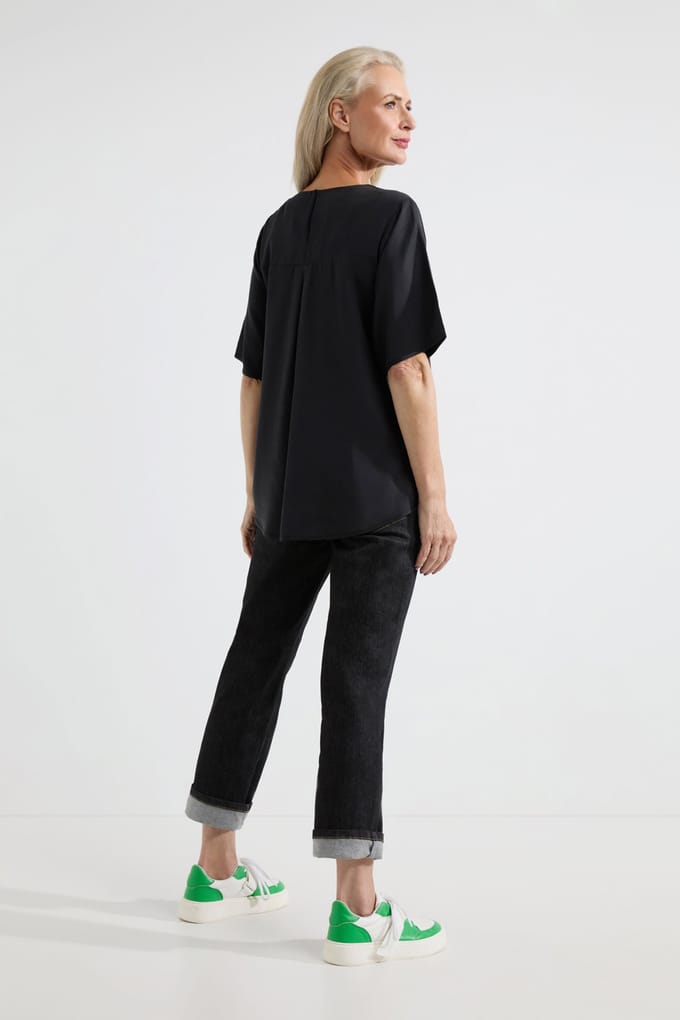Josephine & Co Ada Blouse Black Maat: 44 | Blouses Outlet | Dames | Zwart