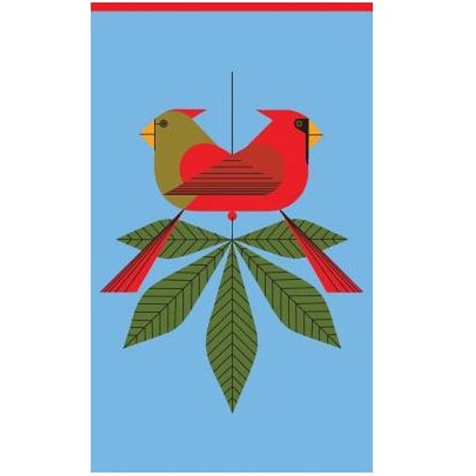 Cardinals Consorting 3 X 5 Notepad