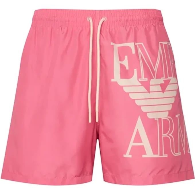Emporio Armani herenbadpak met adelaarmotief (GA)