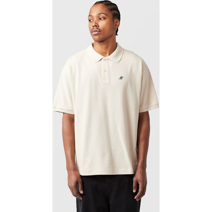 Home Grown Deck Polo, beige