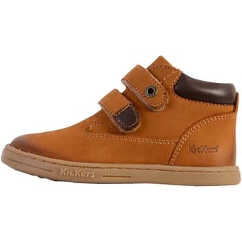 A Scratch-sneakers van leer voor kinderen van Tackeasy