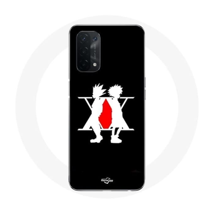 Coque - Hunter x Hunter - Oppo A54 5G - Souple - Noir - Manga Logo noir