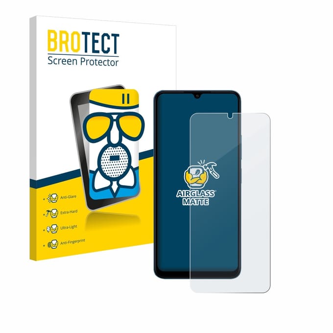 BROTECT - Screenprotector voor Xiaomi Redmi 13C - Folie Beschermfolie Beschermglas matte