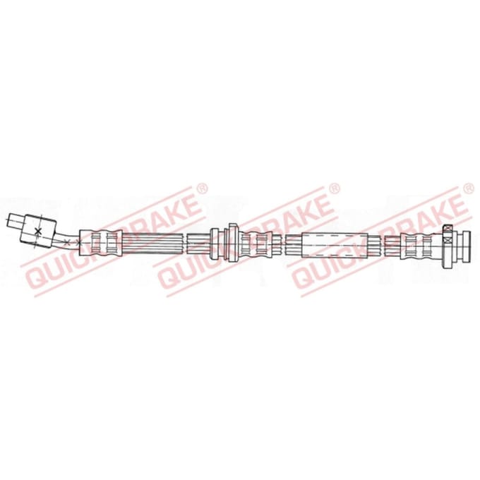 Remleiding QUICK BRAKE 59.905, rechts
