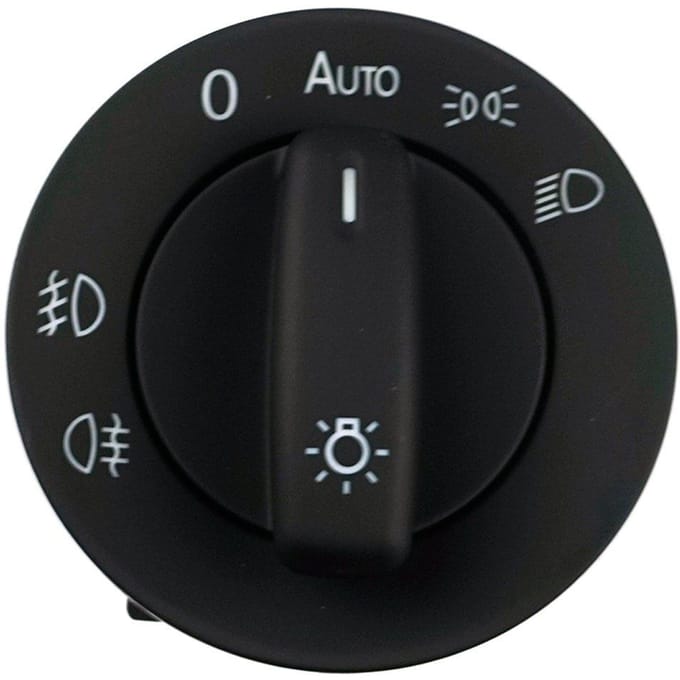 BDP189 Bouton de Commande de Phare avec Auto pour VW Seat Skoda 1KO 941 531 N