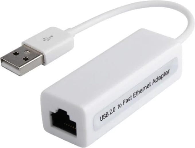 Jumada's USB 2.0 Ethernet Adapter - USB naar RJ45 LAN Adapter - 10/100 Mbps Netwerkadapter