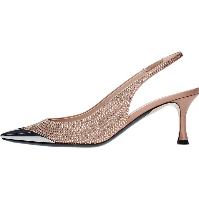 N°21 Beige schoenen met hak