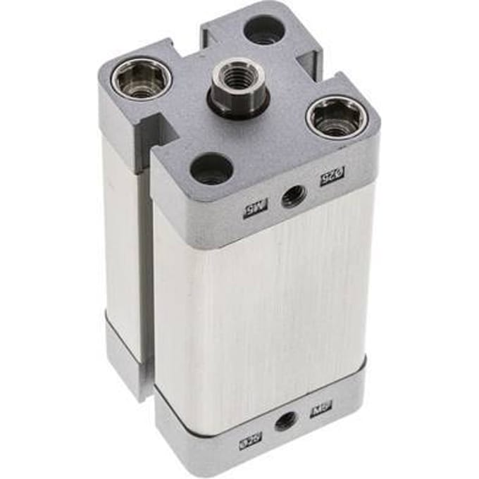 ISO 21287 Compacte Dubbelwerkende Cilinder 25-40mm - Magnetisch