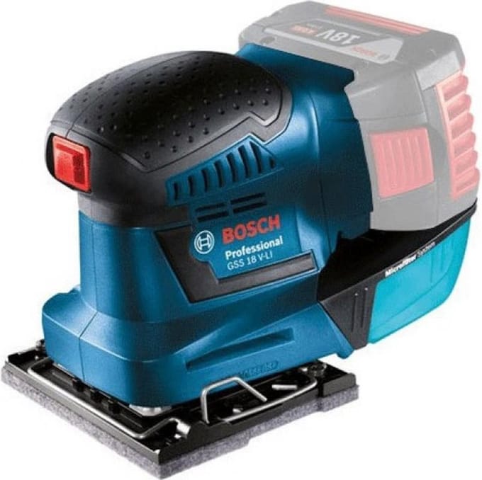 Bosch Professional GSS 18V-10 Accu Vlakschuurmachine 18V Basic Body - 06019D0200