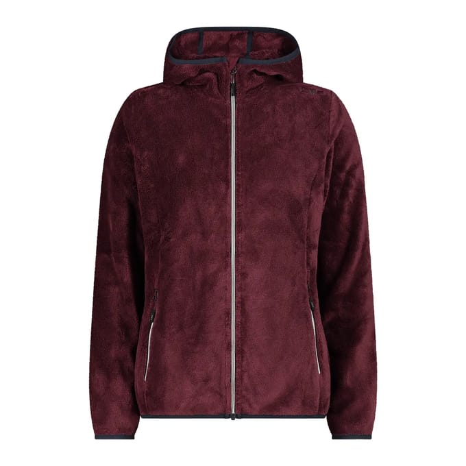 Dames fleece met capuchon CMP