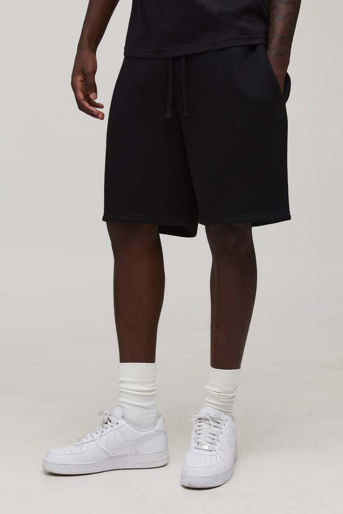 Essential Relaxed Fit Short | Black | Size Small