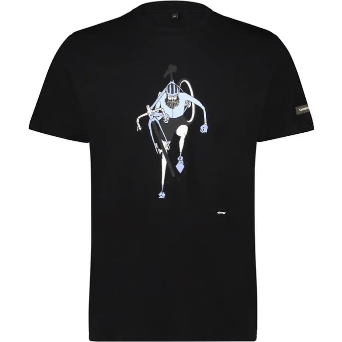 Shimano Sentiero Ltd T-shirt Met Korte Mouwen Zwart S Man