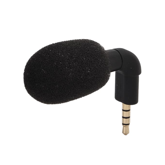 Mini Omnidirectionele 3,5 mm Jack Microfoon 360 graden Surround Radio Draagbare o Microfoon voor Smartphone