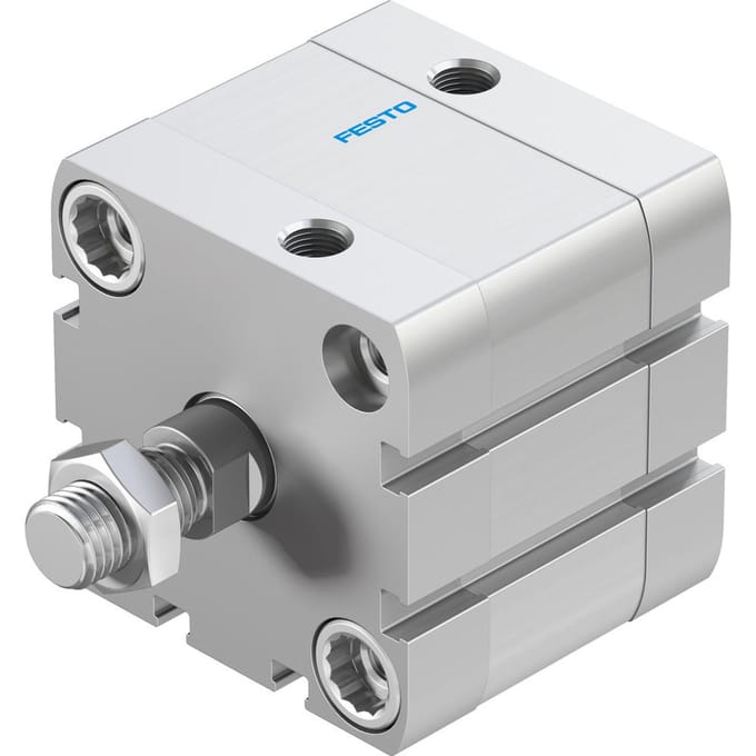 Festo Compacte Cilinder 50mm Boring 15mm Slag ISO 21287 Dubbelwerkend - 572692 - P2BS7