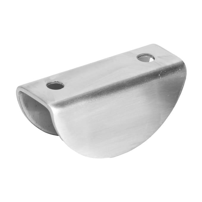 6 Pièces Acier Inoxydable Brossé Support Pince Verre Clip Panneau Outil de Fixation pour Usage Domestique